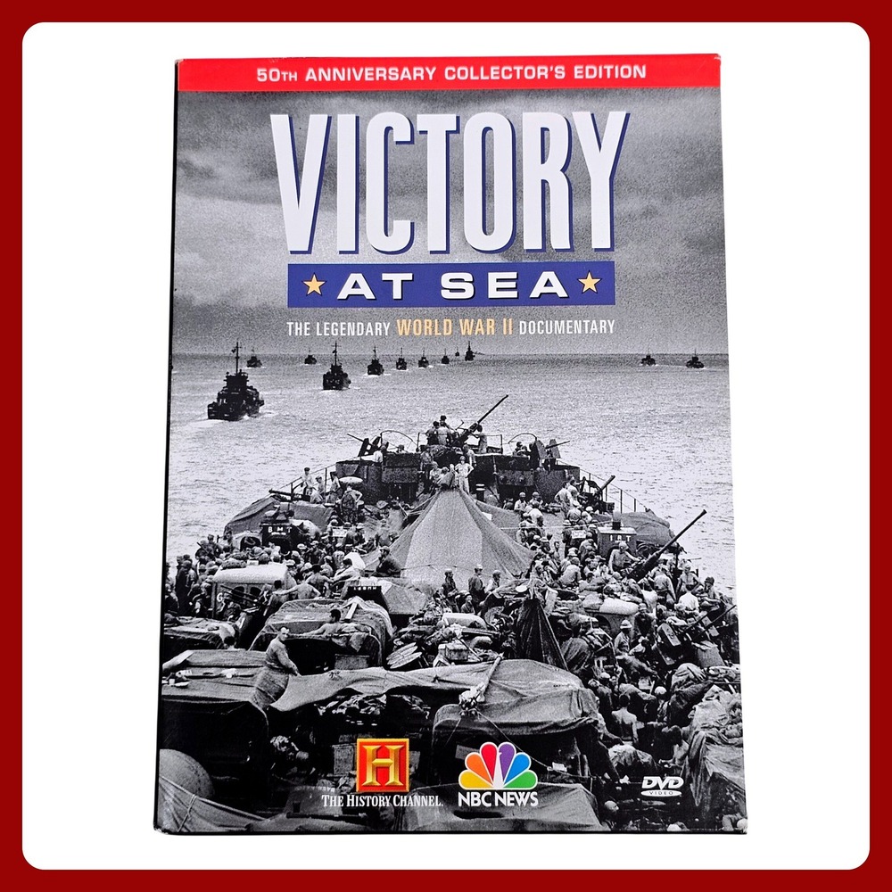 Victory at Sea WWII DVD Complete Series 50th Anniversary‎ Collector's Box Set